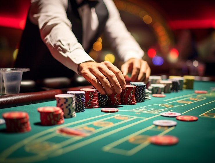 Permainan slot dan mesin kasino virtual sebagai hiburan tambahan di rocktogel